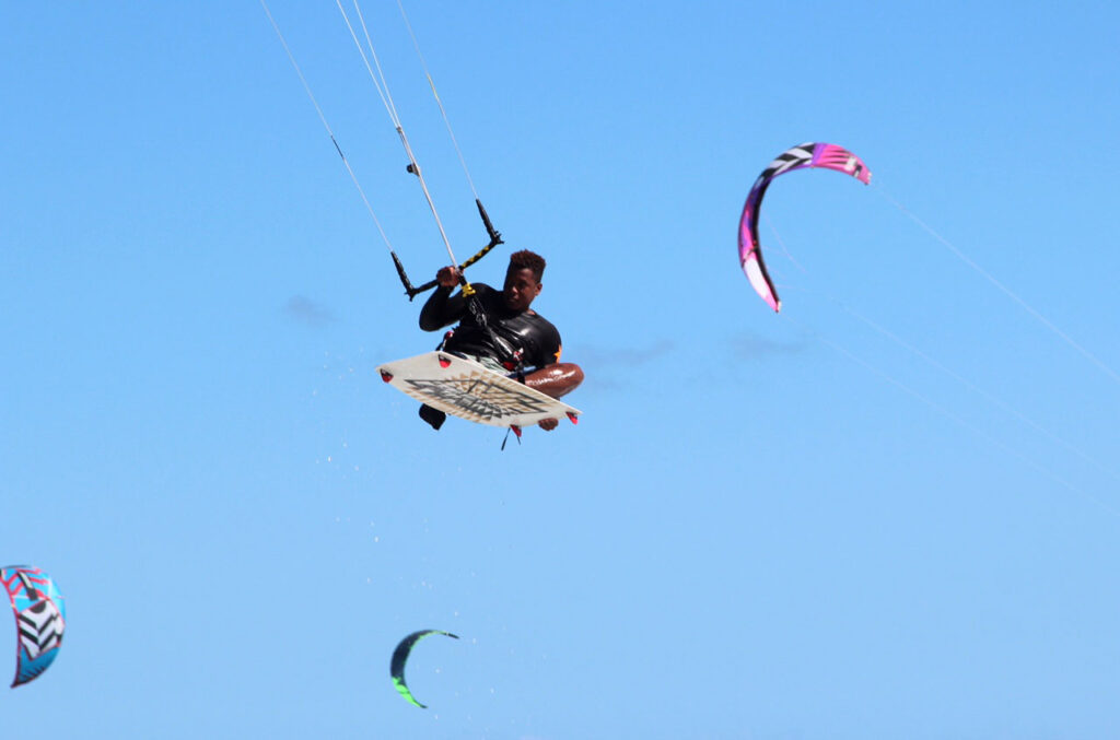 Kitesurfing in Cabarete
